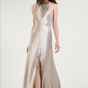 Jenny yoo Cameron dress - latte